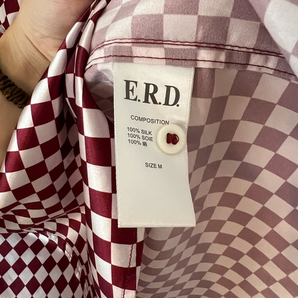 Enfants Riches Déprimés men’s Silk Button Down Shirt - Picture 8 of 8